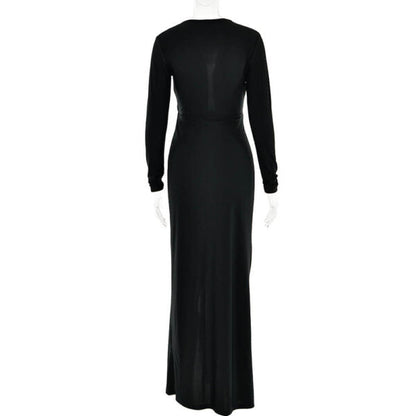 Norma Maxi Dress - Black