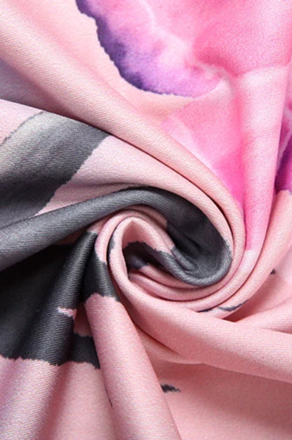 Cutenew Aesthetic Printed Women Maxi Dress