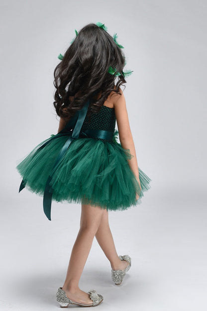 Forest Princess Dress Kid Halloween