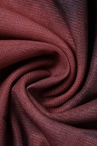 Halloween Gradient Ruffled Dress