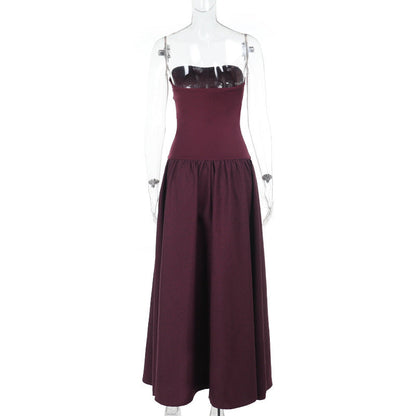 Zoey Maxi Dress - Maroon