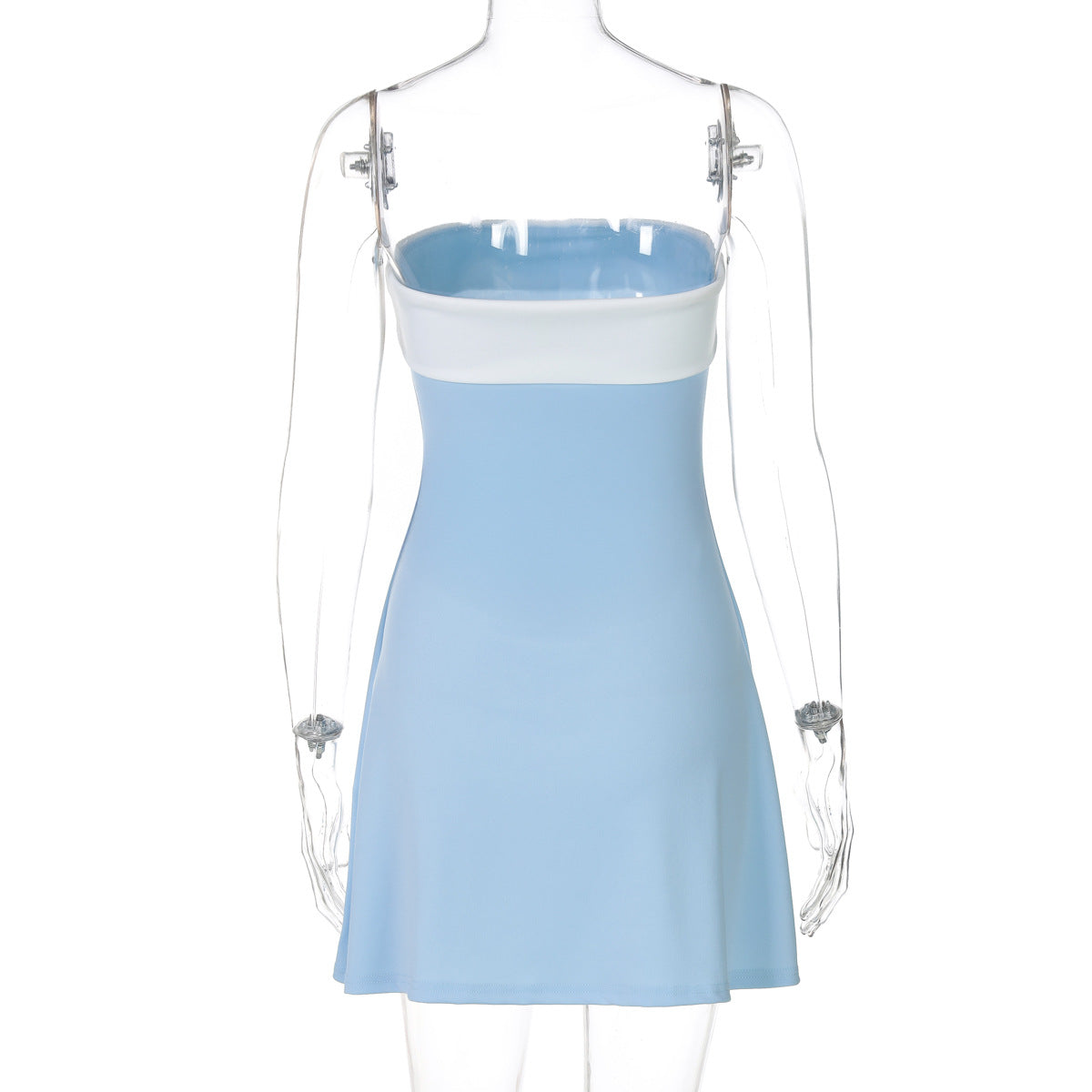 Venetia Mini Dress - Blue