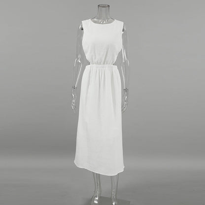 Durian Dress - White