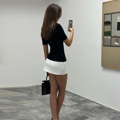 Beth Mini Dress - Black