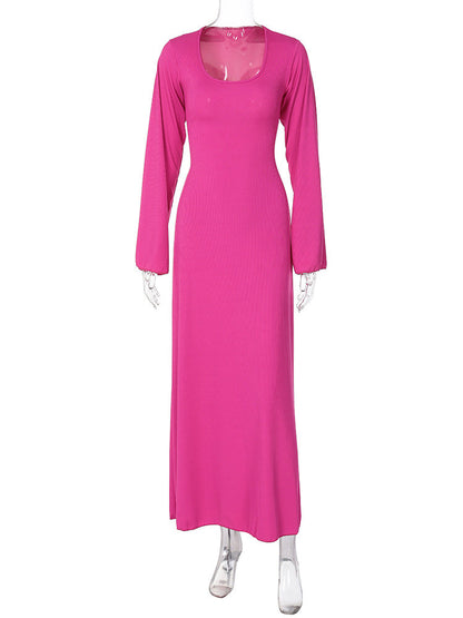 Elizabeth Maxi Dress - Rose Red