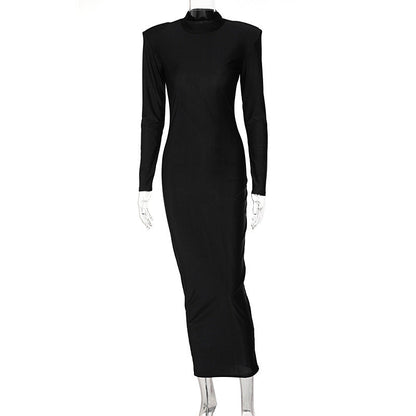 Helena Midi Dress - Black