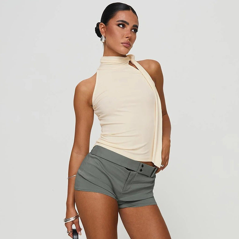 Tritter Top - Apricot