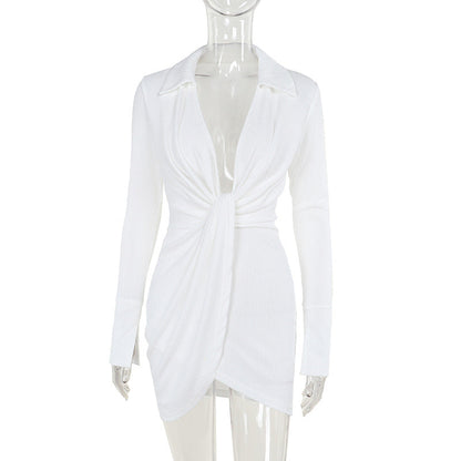 Lisa Mini Dress-White