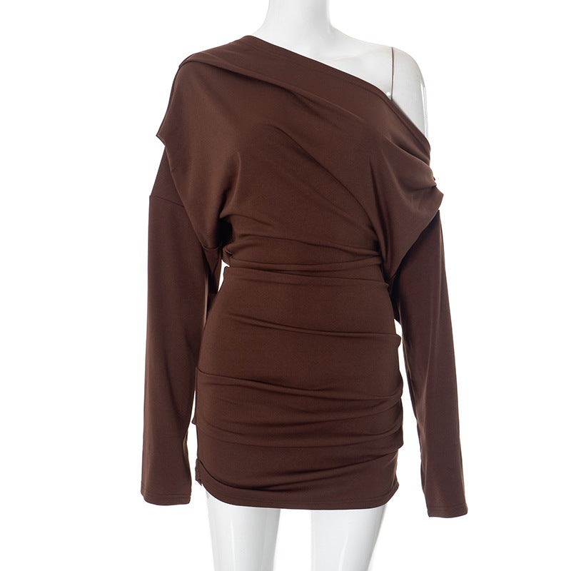 Torres Mini Dress - Brown