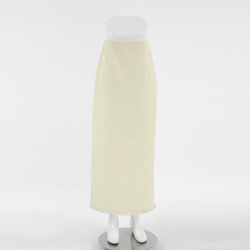 Pollyna Maxi Skirt - Khaki