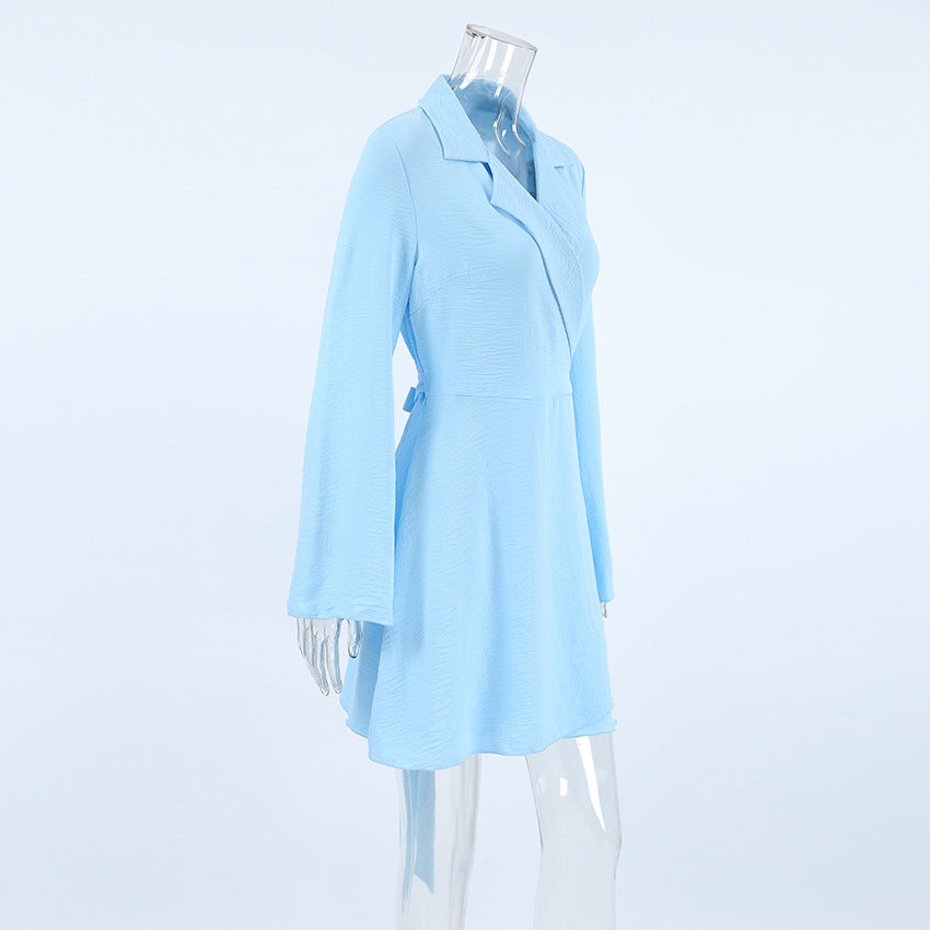 Karenina Dress - Blue