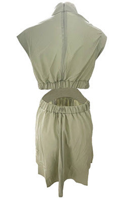 Glorina Mini Dress - Mint Green