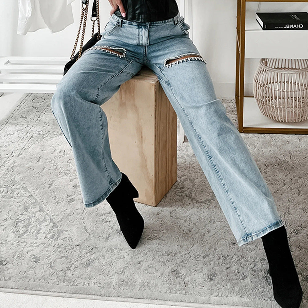 Denim Dazzle Jeans - Blue