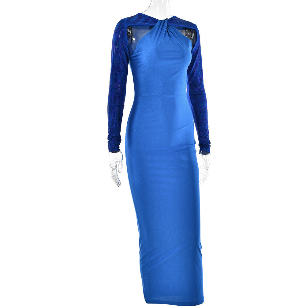 Ciara Maxi Dress - Blue