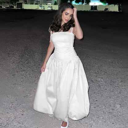 Katlene  Dress - White