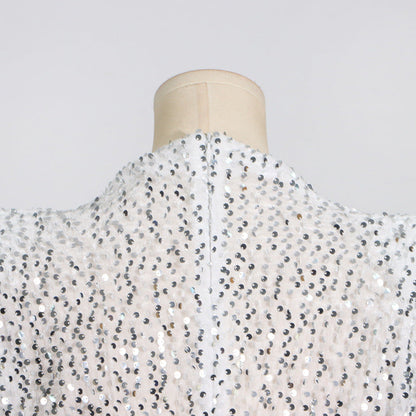 Party On Mini Dress - Silver