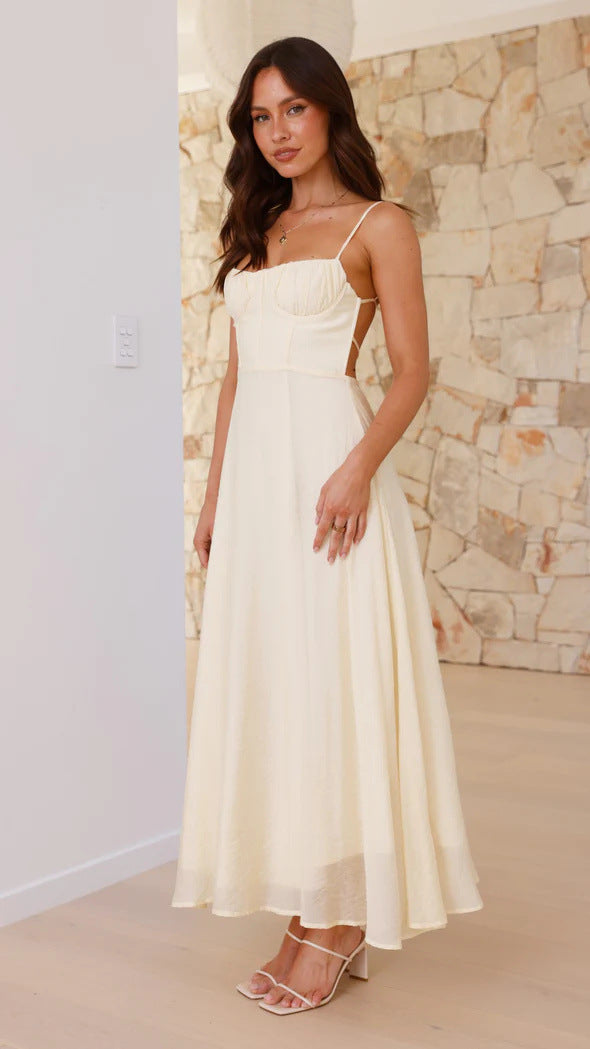 Ducasse Maxi Dress - Yellow