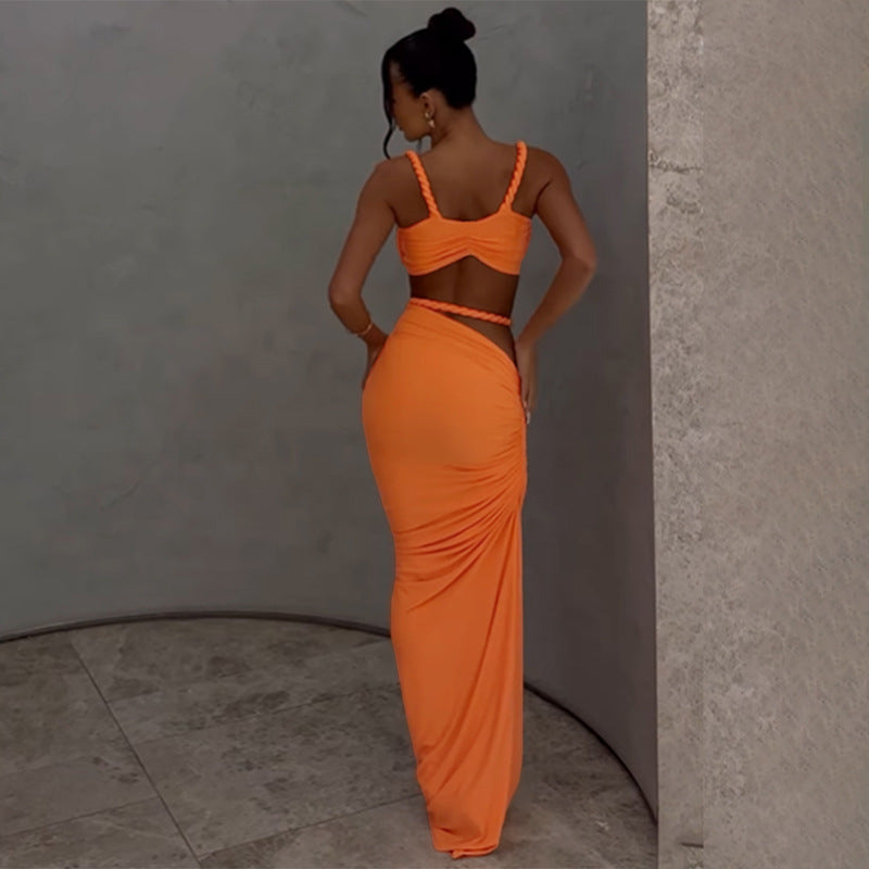 Makoko Co-Ord set - Orange