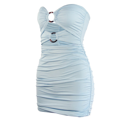 Dory Mini Dress - Light Blue