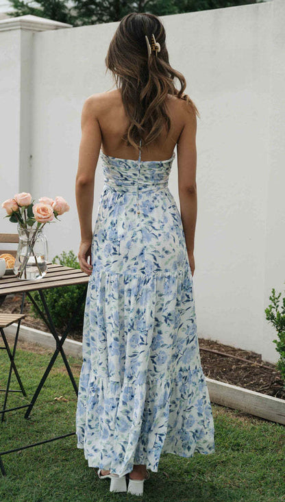 River Maxi Dress - Blue