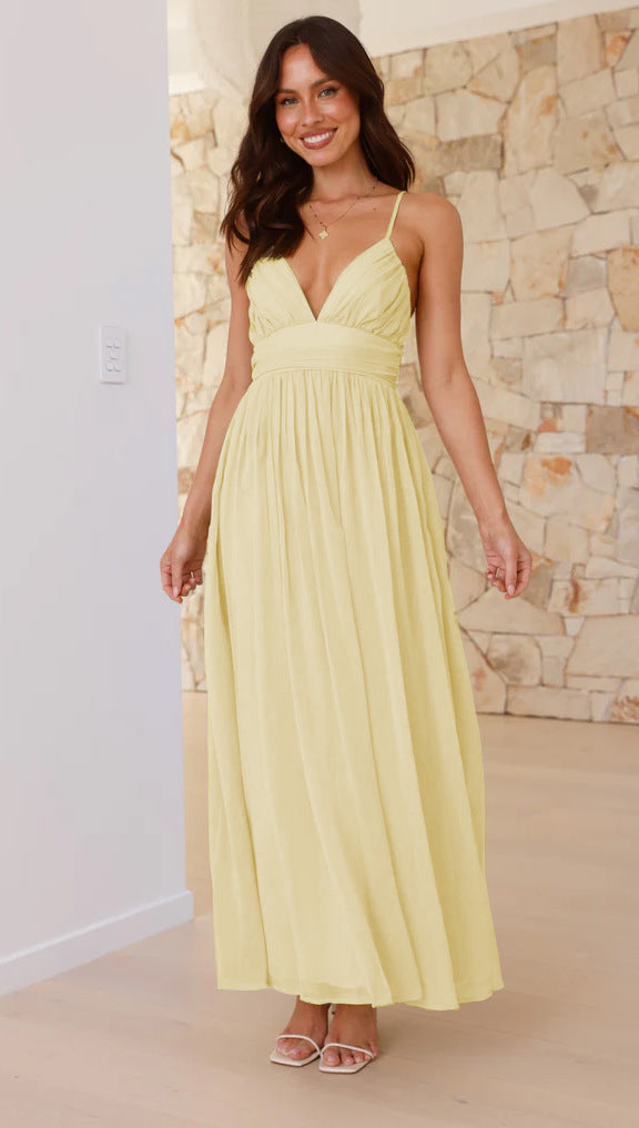 Croft Dress - Yellow