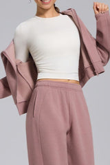 Stretch Round Neck Knit Top