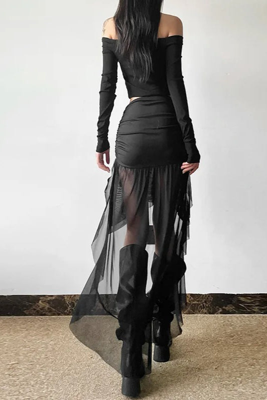 Halloween Goth Party Skirt