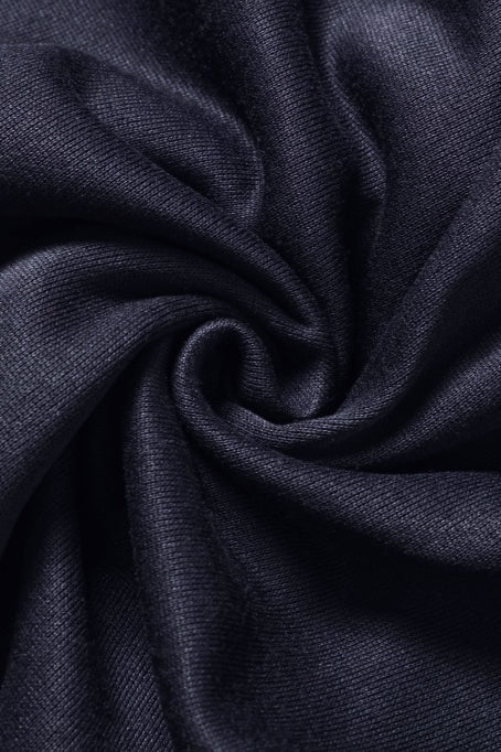 Black Punk Metal Ring Hoodie