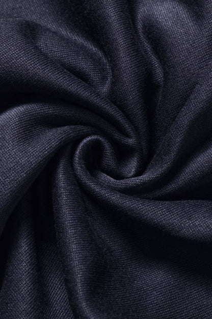 Black Punk Metal Ring Hoodie