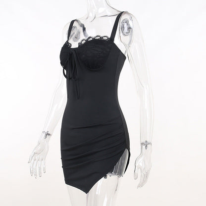 Evara Mini Dress - Black