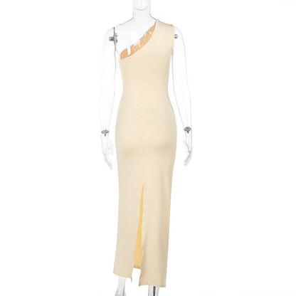 Zuma Assymetrical Dress - Yellow