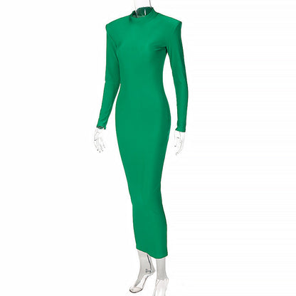 Helena Midi Dress - Green