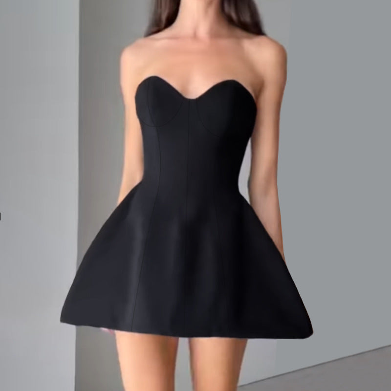 Alarza Mini Dress - Black