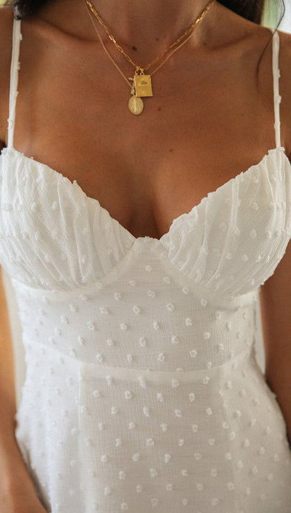 Faidra Mini Dress - White