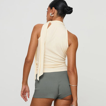 Tritter Top - Apricot