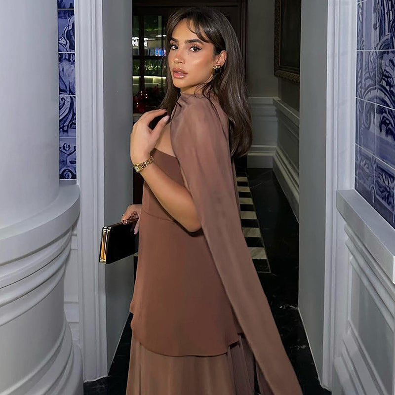 Carbon Dress - Brown