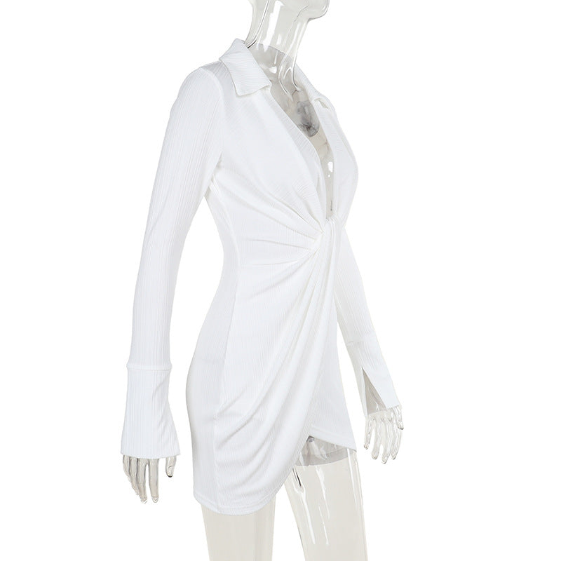 Lisa Mini Dress-White