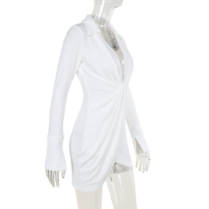 Lisa Mini Dress-White