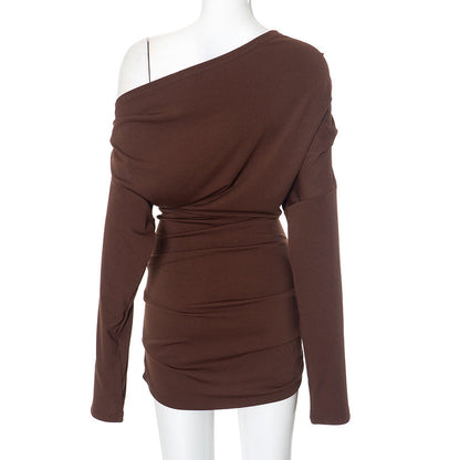 Torres Mini Dress - Brown