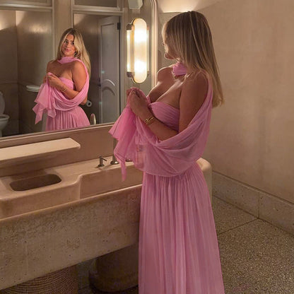 Cains Maxi Dress - Pink