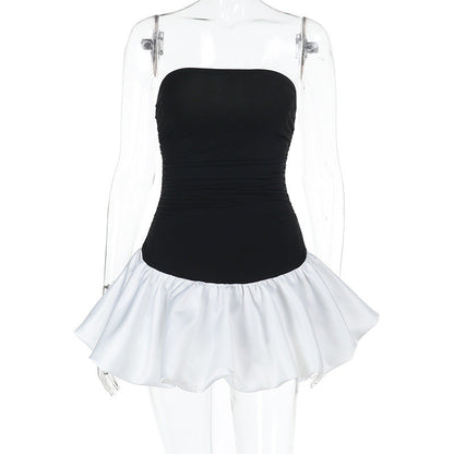 Vemola Mini Dress - Black