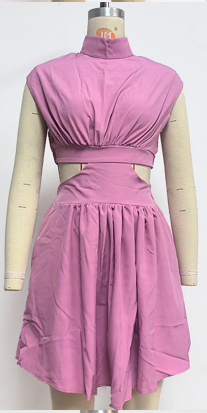 Glorina Mini Dress - Pink