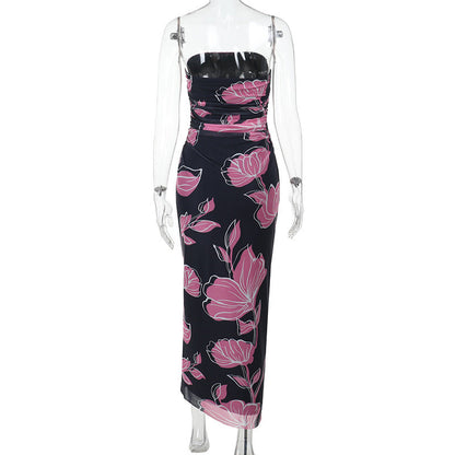 Helberg Maxi Dress - Pink