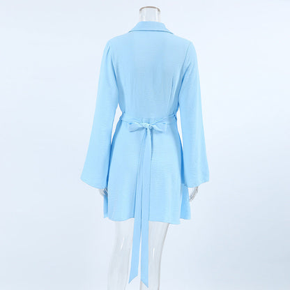 Karenina Dress - Blue