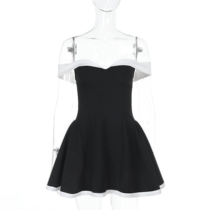 Carolis Mini Dress - Black
