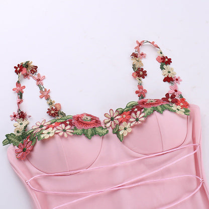 Thalasiya Maxi Dress - Pink