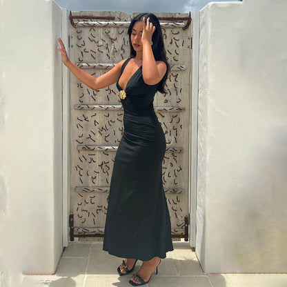 Verona Midi Dress - Black