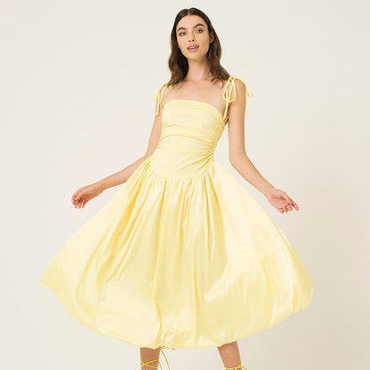 Katlene  Dress - Yellow