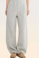 Fleece Lined Comfort Curved Knit Pants