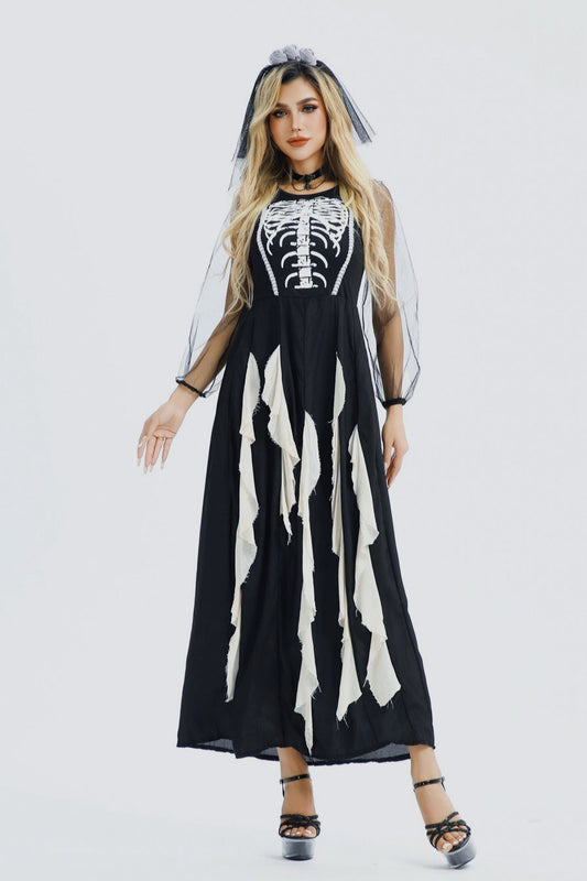 HalloweenGothic Devil Bride Dress